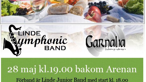 Linde Symphonic Band bjuder in till picknickkonsert