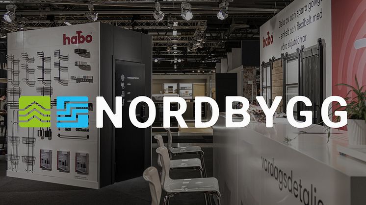 Vi ses på Nordbygg 23-26 april