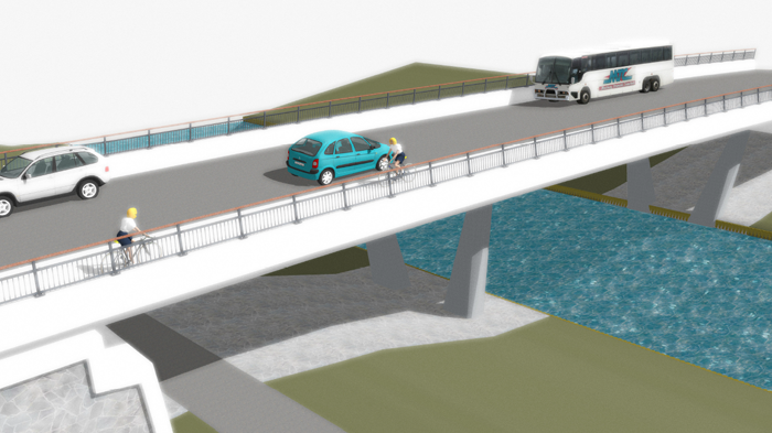 Ny bro på gång över Säveån