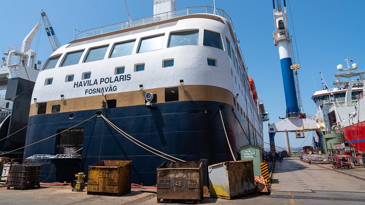 Havila Polaris at Tersan shipyard