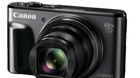 Res med lätt packning – PowerShot SX720 HS, Canons tunnaste kamera med 40x superzoom