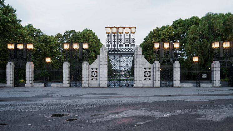 The Vigeland Park Main gate