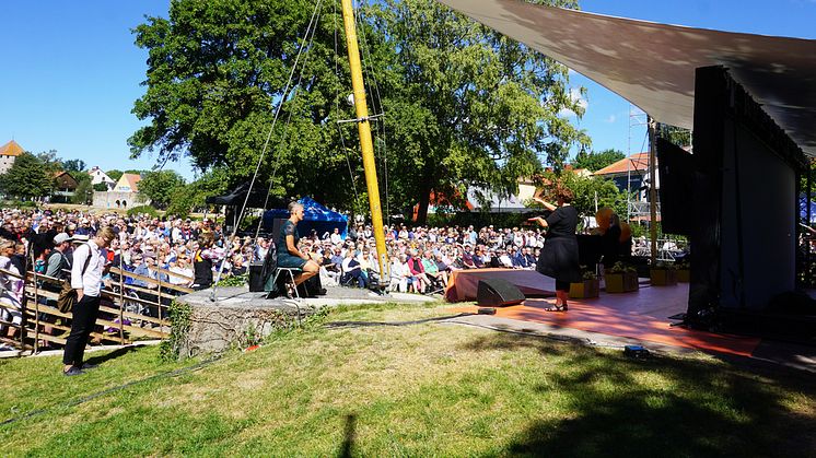 Invigning Almedalsveckan 2018. Foto Region Gotland/Malin Ericsson.