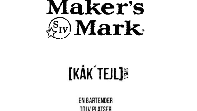 SPISA [kåk´tejl] med Makers Mark