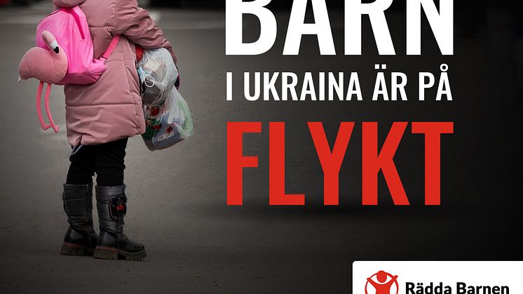 Ukraina_barn på flykt