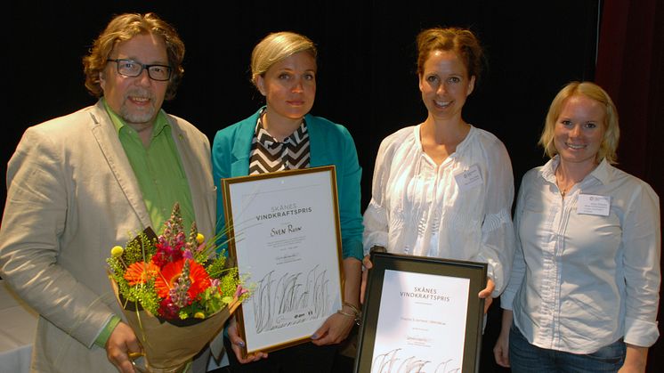Finalister klara till Skånes vindkraftspris och Skåne Solar Award 2015