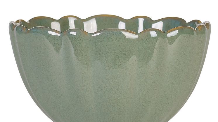 Flower Skål stor  grön Keramik 99,90 13cm