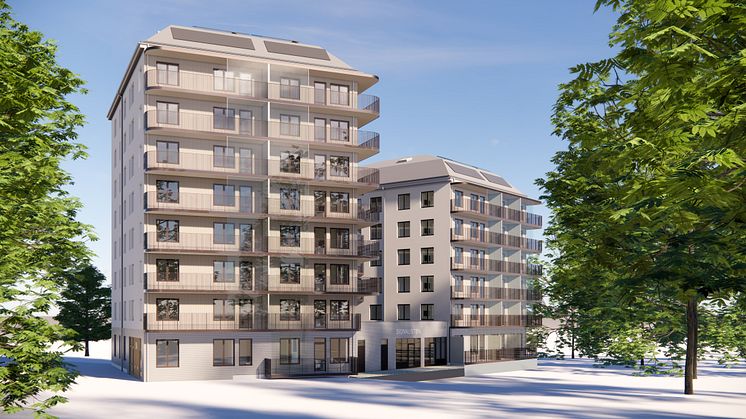 JSB Construction AB och Bostadsstiftelsen Signalisten i Solna har tecknat avtal gällande nybyggnation av 78 hyresrätter i Kvarteret Torsken i Solna. Byggnationen innefattar 2 nya punkthus i baserade på JSB:s koncepthus Bo Punkt.