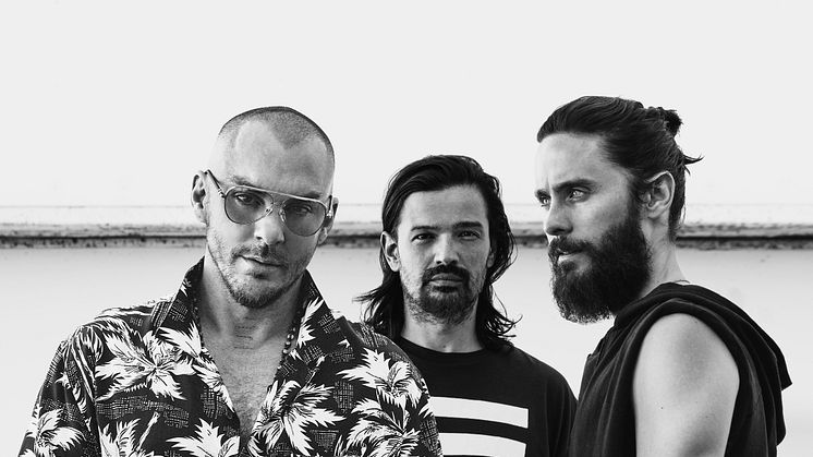 Thirty Seconds To Mars spelar på Gröna Lund 20 augusti