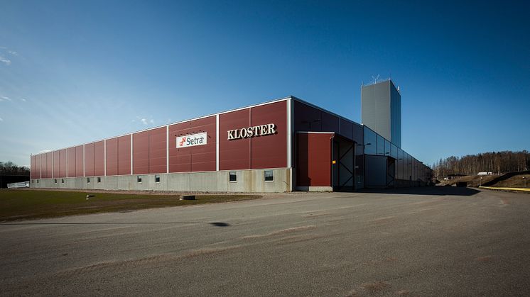 Setra Träindustricenter i Långshyttan, Dalarna. Foto: pressbild Setra.