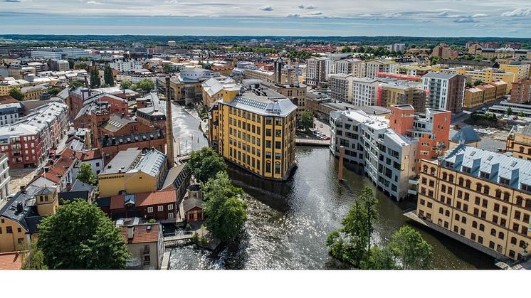 Norrköpings stadskärna. Foto: Peter Holgersson