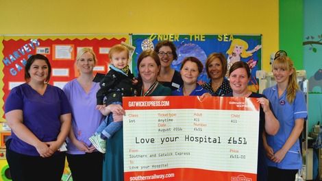 Southern staff vote to donate £651 to coastal charity