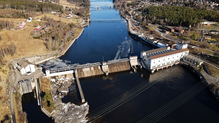 Rånåsfoss Kraftverk i Nes kommune