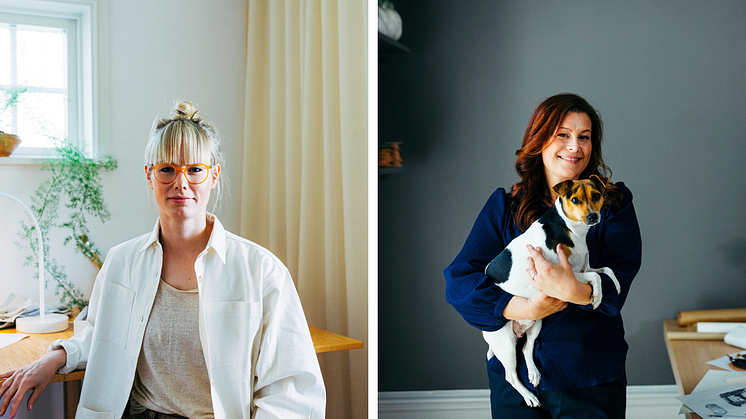 Svensk Fastighetsförmedling har gett designern Lisa Hilland och stylisten Mimmi Staaf uppdraget att skapa vackra och funktionella möbler för hundar och katter