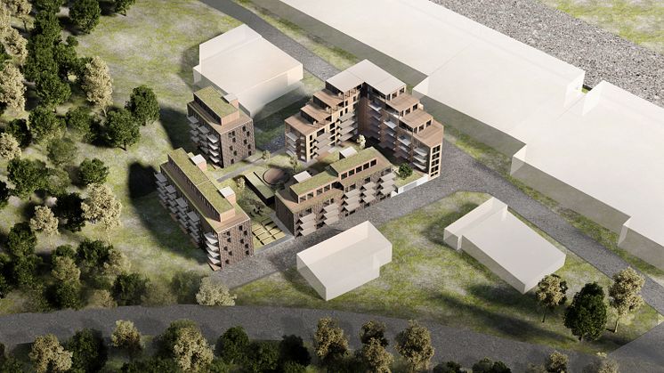 Framsteg för vårt projekt tillsammans med Cernera Fastigheter i Torslanda!
