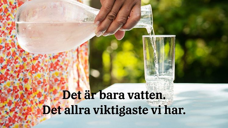 Tillsammans hjälps vi åt att spara vatten