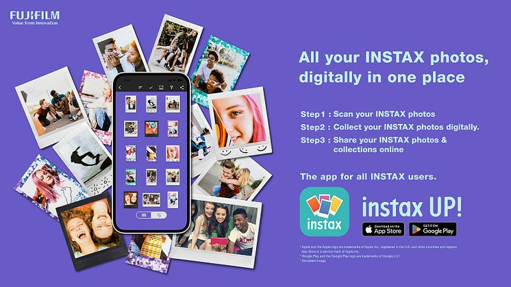 Fujifilm INSTAX UP! Smartphone App