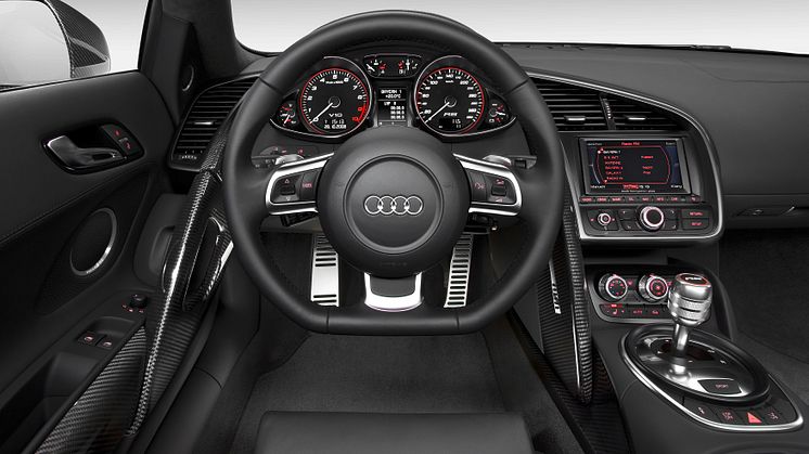 Audi R8 V10 interiör