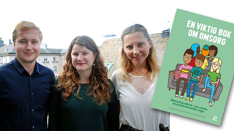 Johan Andersson, Ida Gunge & Sabina Gušić vid Kunskapscentrum migration och hälsa har skrivit boken.