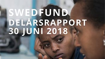 Swedfund delårsrapport april-juni 2018