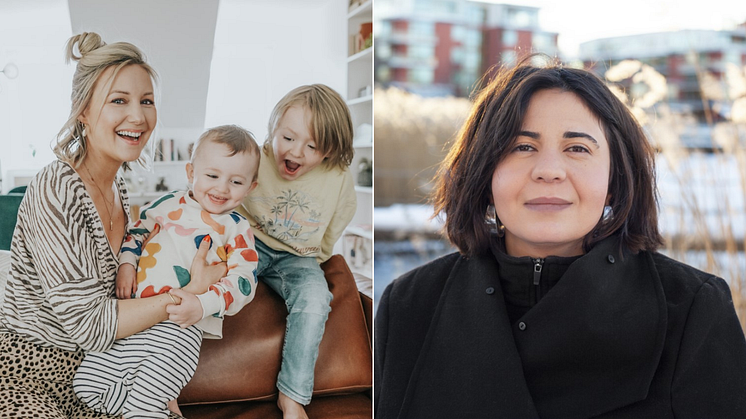 Motherhood växer med Vanja Wikström och Sarah Delshad