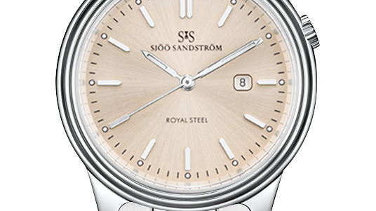 Royal Steel Classic 32mm Champagne dial