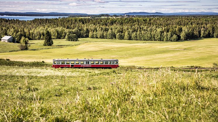 Inlandsbanans sommartrafik börjar 6 juni och pågår till och med 18 augusti