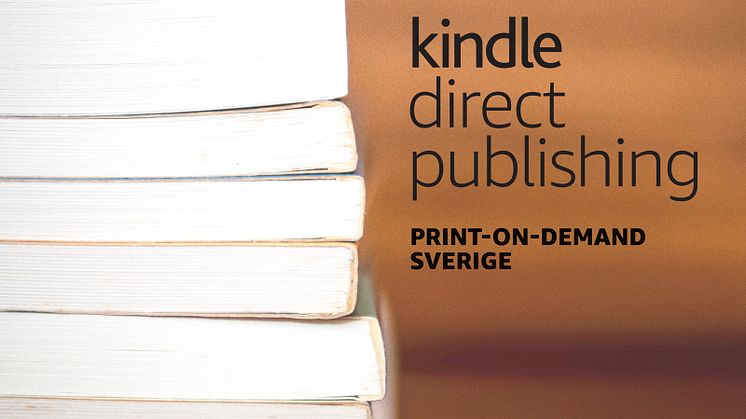 Amazon.se lanserar print-on-demand-tjänst för böcker