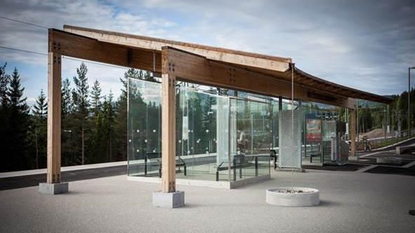 DEKRA kontrollerar den första tillgänglighetsanpassade hållplatsen för Jernbaneverket i Norge
