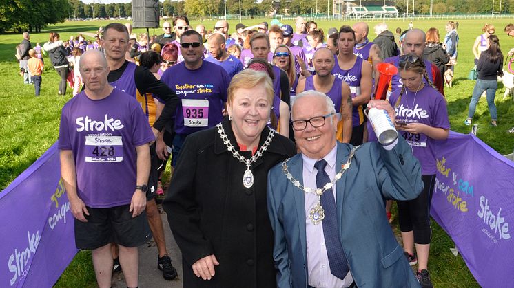 Warrington runners race to fundraising success for the Stroke Association