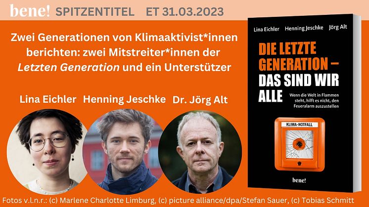 Die letzte Generation – das sind wir alle