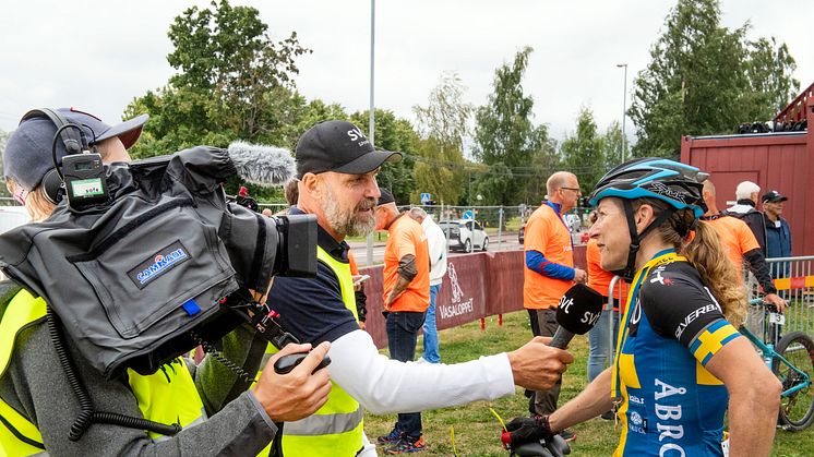 SVT direktsänder Sveriges största mountainbikelopp Cykelvasan 90, som körs lördag 13.