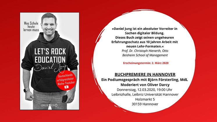 DIGITALE BILDUNGSREVOLUTION: Daniel Jung und Björn Försterling diskutieren in Hannover