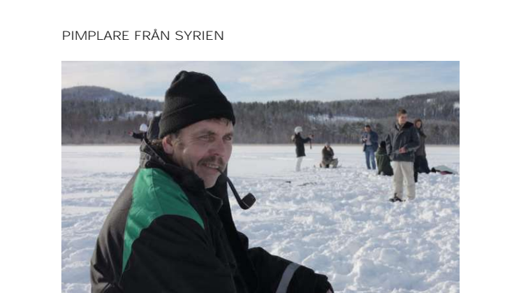 Pressvisning av filmen  "Pimplare från Syrien"