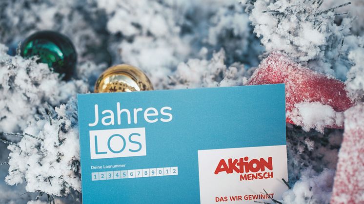 Das perfekte Weihnachtsgeschenk für alle, die viel vorhaben: Das Aktion Mensch Jahreslos