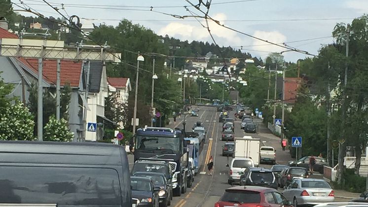 Bymiljøetaten åpner Lofthusveien for å avlaste Grefsenveien.