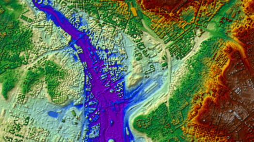  image:: World-wide coverage of IRS-P5 Cartosat-1 stereo data  © GAF AG. Includes material © Antrix, distributed by GAF AG.