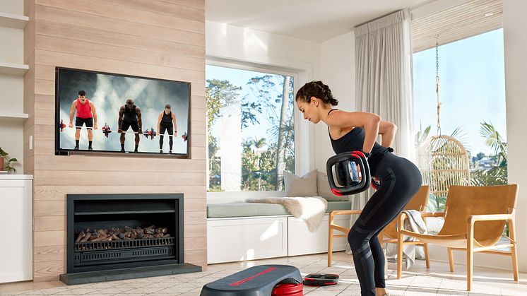 At home workout with Les Mills On Demand