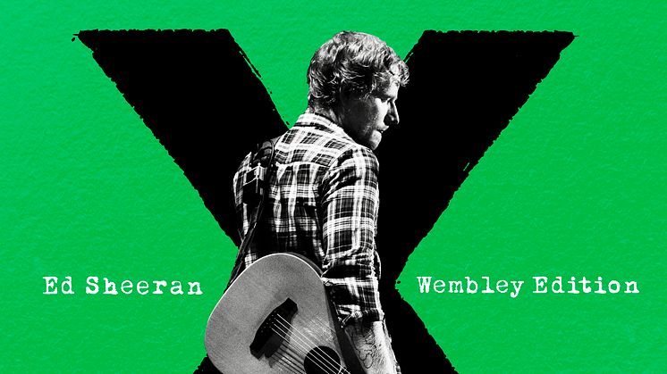 ​Ed Sheeran utgir ny versjon av albumet X – nå med fem nye låter!