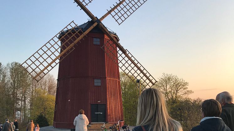 Vallentunas kvarn invigs - vingpaketet är unikt i Sverige och världen! 