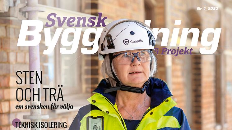 Svensk Byggtidning nr 1 2023.
