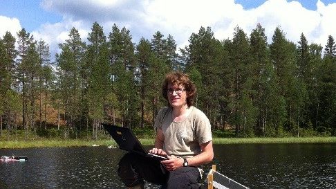 Marcus Klaus är naturgeograf och kommer från Tyskland. Han disputerar fredagen den 9 juni vid Umeå universitet. Foto: Linda Lundgren