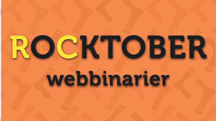 I samband med Rocktober arrangerar Svenska Downföreningen i år igen en serie webbinarier.