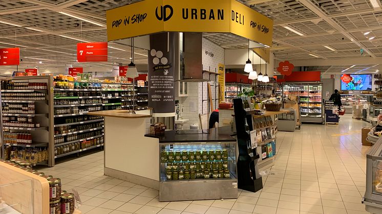 Urban Deli Pop-in-Shop på Hemköp Torsplan