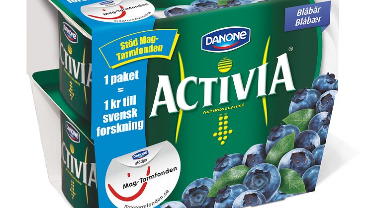 Activia 4-pack Mag. och Tarmfonden