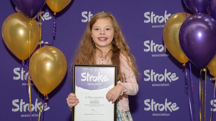 ​Stockton-on-Tees child stroke survivor receives regional recognition