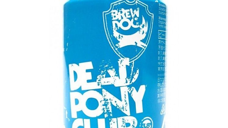 BrewDog Dead Pony Club på burk i Systembolagets ordinarie sortiment