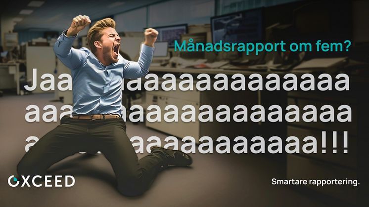 Oxceed sprider rapporteringsglädje med AI-kampanj