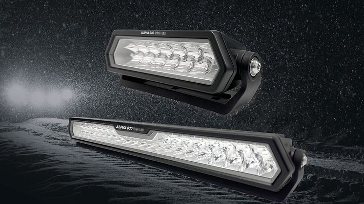 NBB Alpha Pro LED extraljusramp