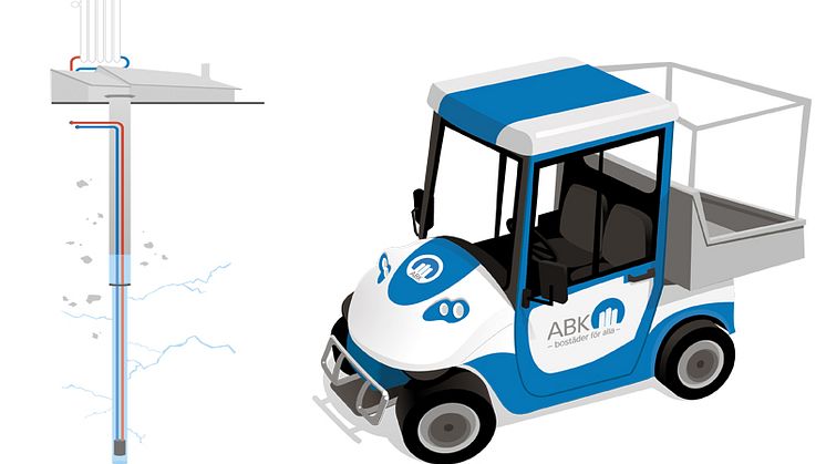 Uppvärmning med geoenergi och eldrivna fordon - två vägar mot ett fossilfritt ABK.